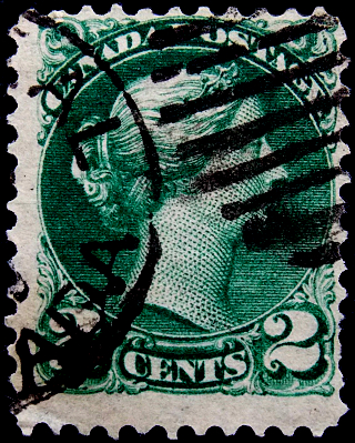 Канада 1889 год . Queen Victoria 2 с . Каталог 3,50 фунтов. (2)